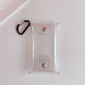 Cute Mini Coin Purse Bag Transparent Portable Card Bag Coin Bag Lipstick Storage Small Simple Pendant Baby Bag