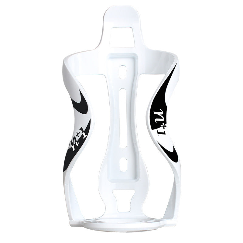 N+1 8-Shaped Bike Water Bottle Cage – Locking, Anti-Shake Nylon Holder for MTB & Road Bikes